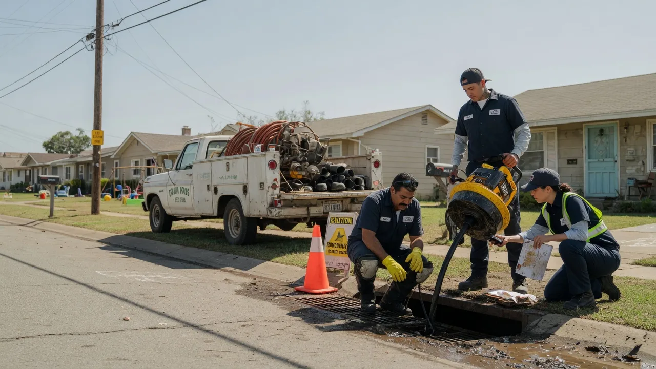 Drain Cleaning in Petersburg, TX near me